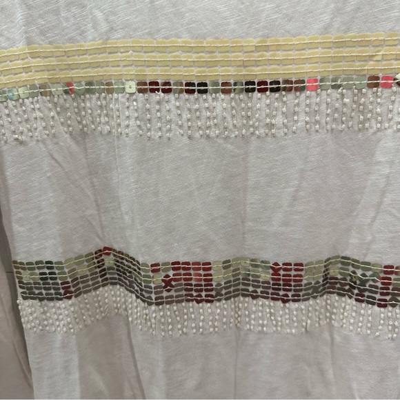 Lucky Brand Long Sleeve Embellished Top size Large - Picture 3 of 8